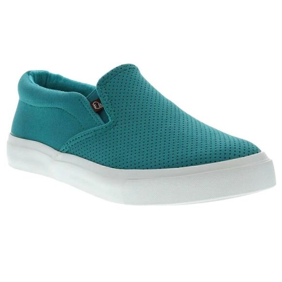 Lamo teal Piper slide on shoes size 10 - Picture 1 of 7